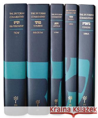 The JPS Torah Commentary Series, 5-Volume Set Jewish Publication Society Inc 9780827603318 Jewish Publication Society