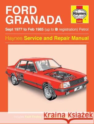 Ford Granada Petrol (Sept 77 – Feb 85) Haynes Repair Manual Haynes 9780857337030