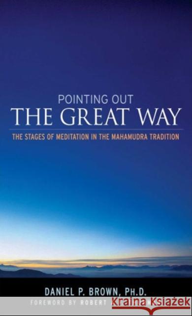 Pointing Out the Great Way: The Stages of Meditation in the Mahamudra Tradition Daniel Brown 9780861713042