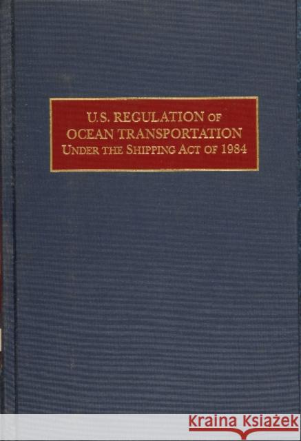 U.S Gerald H. Ullman 9780870334702 Cornell Maritime Press