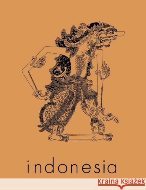 Indonesia Journal: April 1980 Audrey R. Kahin Benedict R. O'g Anderson 9780877278290 Southeast Asia Program Publications