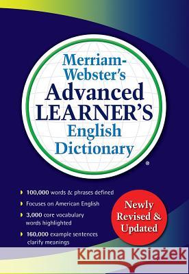 Merriam-Webster's Advanced Learner's English Dictionary Merriam-Webster 9780877797364 Merriam-Webster