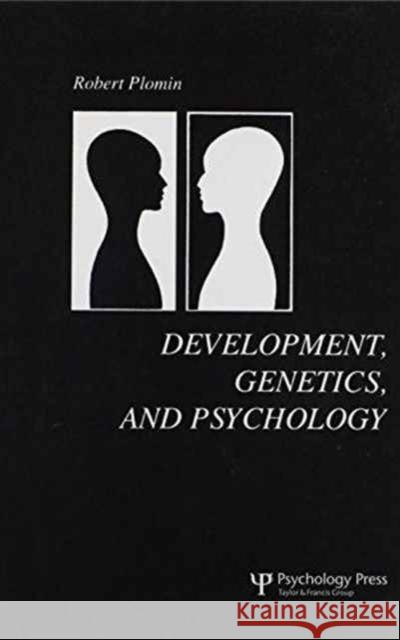 Development, Genetics and Psychology R. Plomin R. Plomin  9780898596304 Taylor & Francis