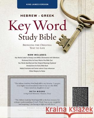 Hebrew-Greek Key Word Study Bible-KJV: Key Insights Into God's Word Spiros Zodhiates 9780899577487 AMG Publishers
