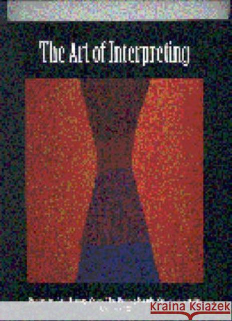 The Art of Interpreting Susan Scott 9780915773084