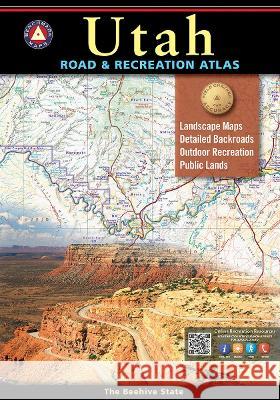 Utah Road & Recreation Atlas Benchmark Maps 9780929591216