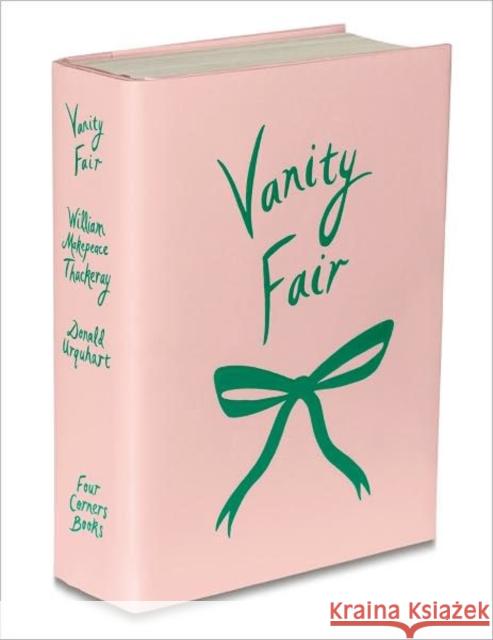 Vanity Fair: Art by Donald Urquhart. Four Corners Familiars 6 William Makepeace Thackeray 9780956192844