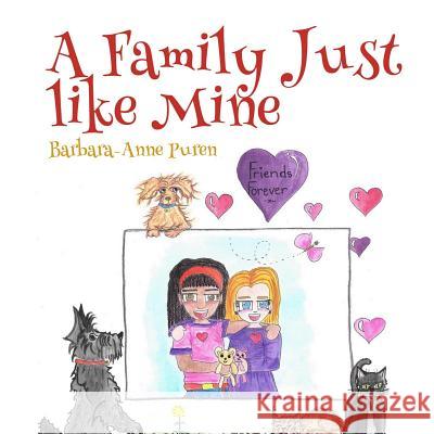 A Family Just Like Mine Barbara-Anne Puren 9780995502796 Springtime Books