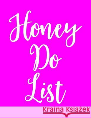 Honey Do List Jc Publications 9781076851925
