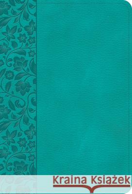 NASB Large Print Compact Reference Bible, Teal Leathertouch Holman Bible Publishers 9781087765723 Holman Bibles