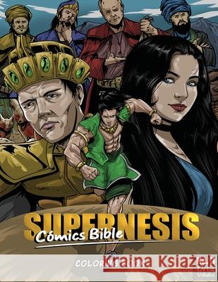 Supernesis Comics Bible No. 3: Coloring Book Javier H. Ortiz Jaime L. Villalba 9781088000625 Supernesis