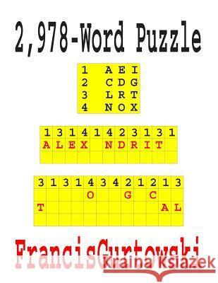 2,978-Word Puzzle Francis Gurtowski 9781099247293