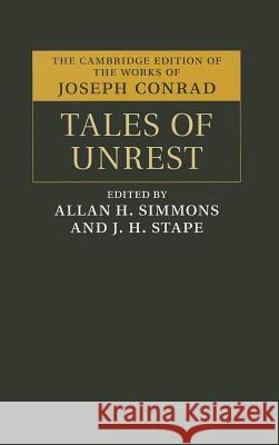 Tales of Unrest Joseph Conrad 9781107005501