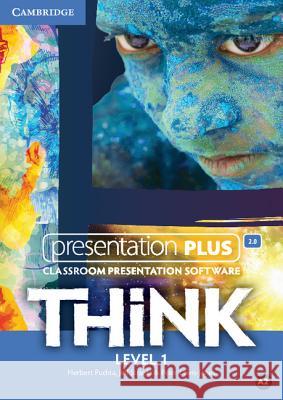 Think Level 1 Presentation Plus DVD-ROM Puchta Herbert Stranks Jeff Lewis-Jones Peter 9781107509078