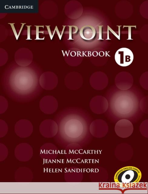 Viewpoint Level 1 Workbook B Michael McCarthy, Jeanne McCarten, Helen Sandiford 9781107602793