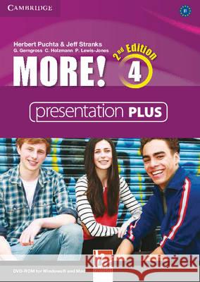 More! Level 4 Presentation Plus DVD-ROM Puchta Herbert Stranks Jeff 9781107654020