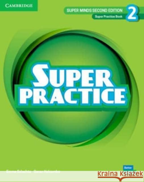 Super Minds Level 2 Super Practice Book British English Emma Szlachta Garan Holcombe  9781108821919