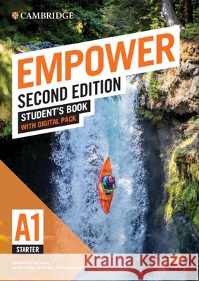 Empower Starter/A1 Student's Book with Digital Pack Adrian Doff Craig Thaine Herbert Puchta 9781108961691