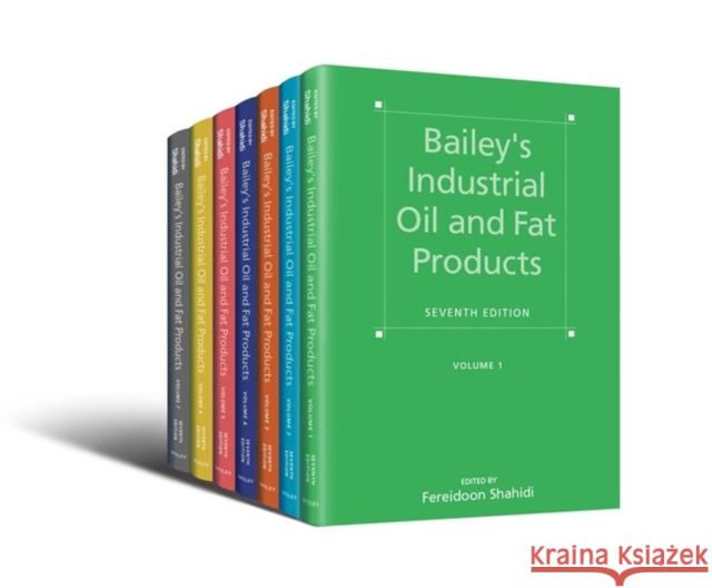 Bailey's Industrial Oil and Fat Products Shahidi, Fereidoon 9781119257882
