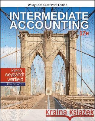 Intermediate Accounting Donald E. Kieso Jerry J. Weygandt Terry D. Warfield 9781119503668