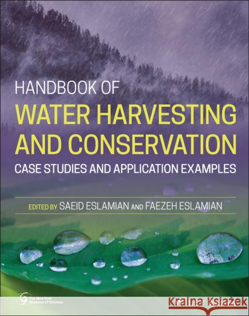 Hbk Water Harvesting Cases C Eslamian, Faezeh 9781119775980