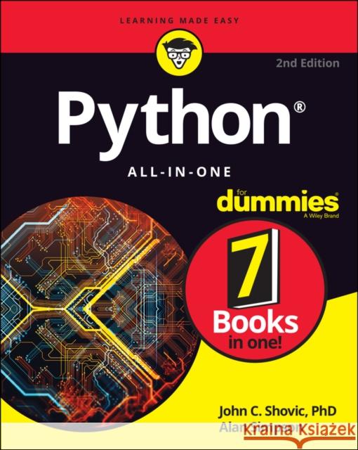 Python All-In-One for Dummies John Shovic Alan Simpson 9781119787600