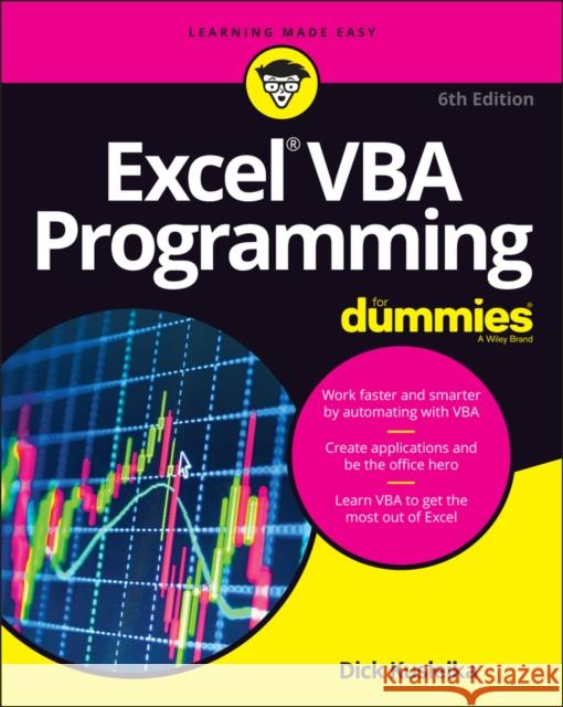 Excel VBA Programming For Dummies  9781119843078 John Wiley & Sons Inc