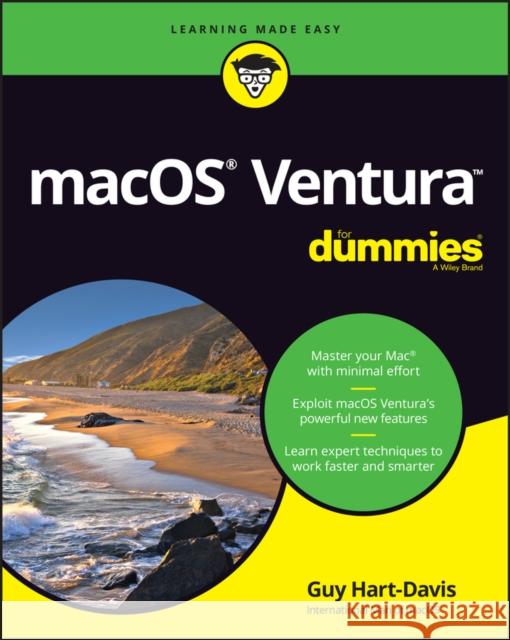 Macos Ventura for Dummies Hart-Davis, Guy 9781119912873 John Wiley & Sons Inc