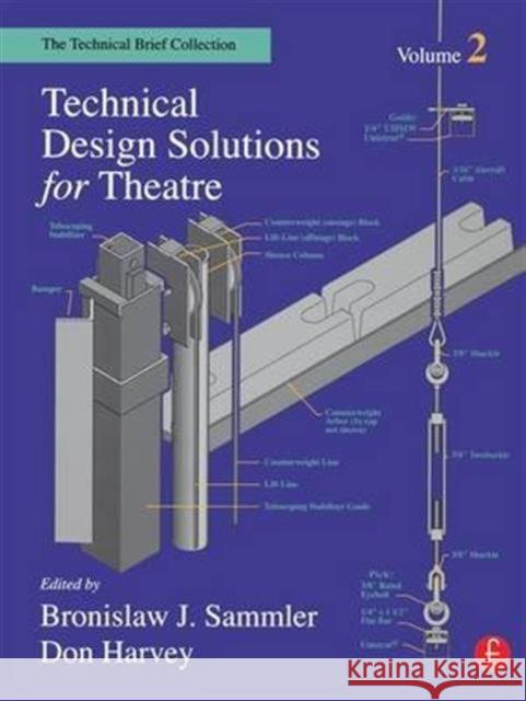 Technical Design Solutions for Theatre: The Technical Brief Collection Volume 2 Ben Sammler Don Harvey 9781138126633