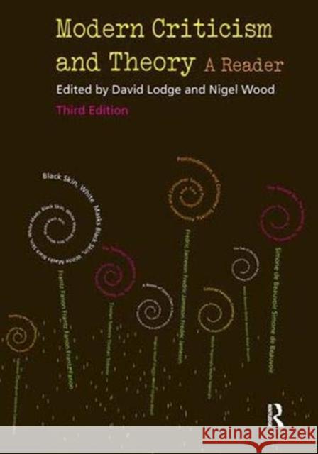 Modern Criticism and Theory: A Reader Wood, Nigel 9781138374072