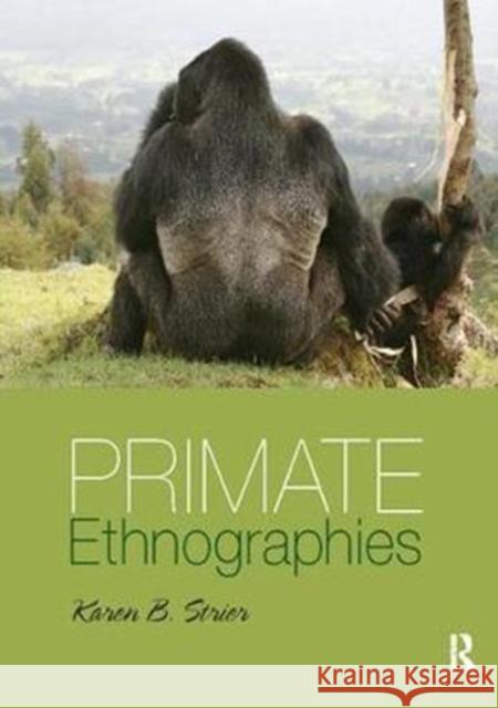 Primate Ethnographies Karen B. Strier 9781138403765 Routledge