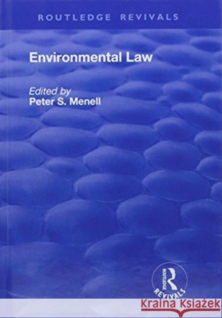 Environmental Law Peter S. Menell 9781138721647