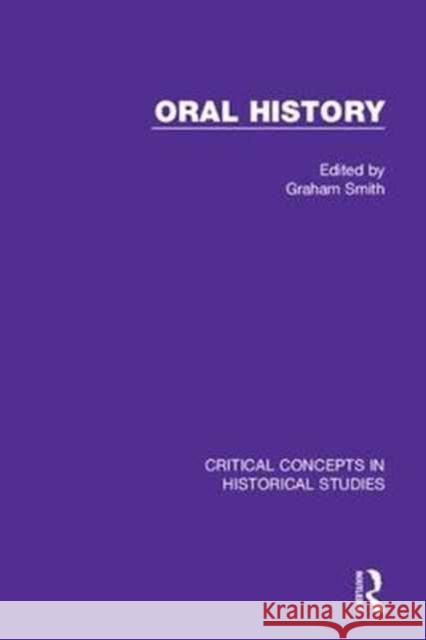 Oral History Graham Smith   9781138809970 Taylor and Francis
