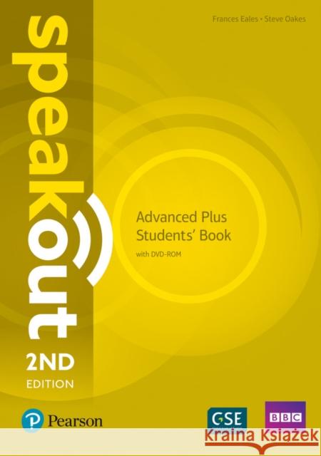 Speakout Advanced Plus 2nd Edition Students' Book with DVD-ROM and MyEnglishLab Pack Eales Frances Oakes Steve 9781292241517 Pearson Education Limited