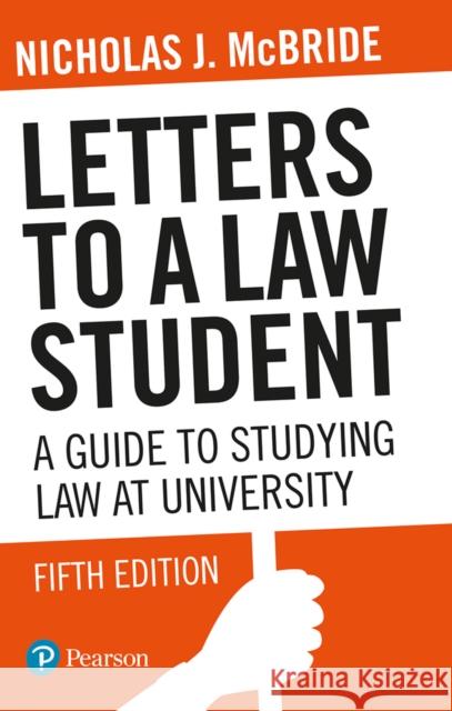 Letters to a Law Student Nicholas McBride 9781292375304