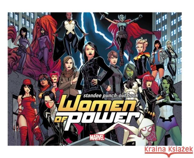 Heroes of Power: The Women of Marvel : Standee Punch-Out Book Marvel Comics 9781302904562 Marvel Comics