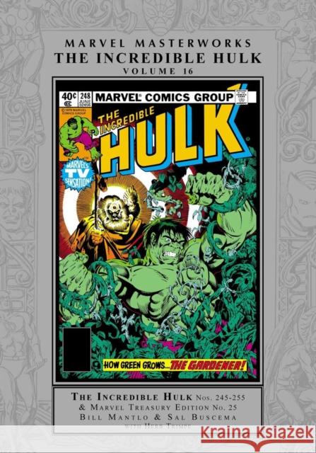 Marvel Masterworks: The Incredible Hulk Vol. 16 Bill Mantlo Mark Gruenwald Steven Grant 9781302933340