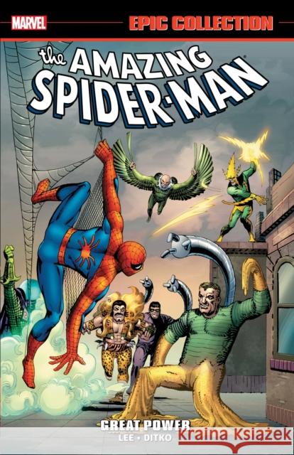 Amazing Spider-man Epic Collection: Great Power Stan Lee 9781302946852