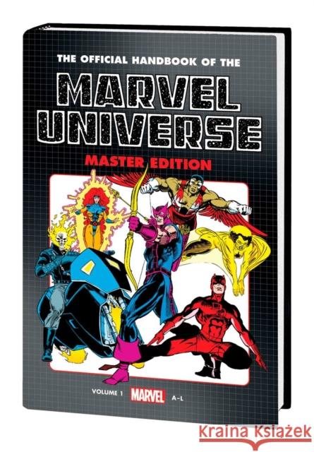 Official Handbook Of The Marvel Universe: Master Edition Omnibus Vol. 1 Marvel Various 9781302951771 Marvel Comics