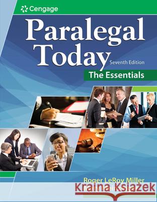 Paralegal Today: The Essentials  9781305508743 Cengage Learning