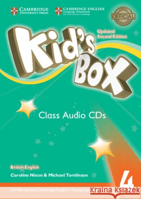 Kid's Box Level 4 Class Audio CDs (3) British English Caroline Nixon   9781316628997