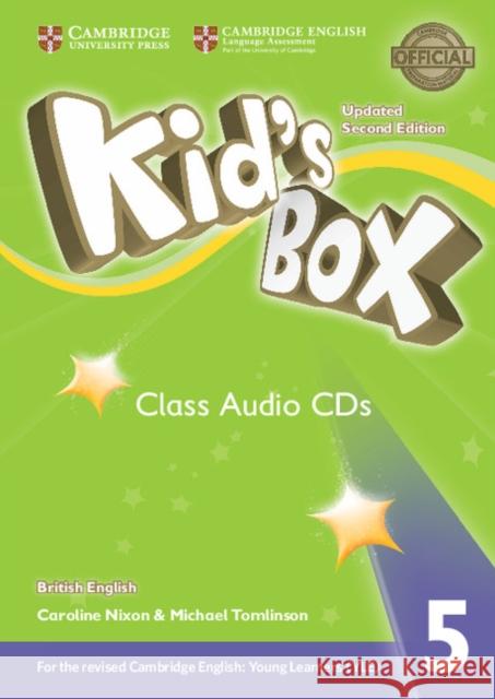 Kid's Box Level 5 Class Audio CDs (3) British English Caroline Nixon   9781316629000