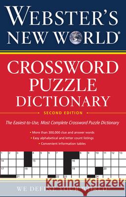Webster's New World(r) Crossword Puzzle Dictionary, 2nd Ed. Jane Shaw Whitfield Webster's New World College Dictionaries 9781328710314 Webster's New World