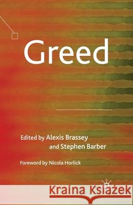 Greed A. Brassey S. Barber  9781349299621 Palgrave Macmillan