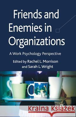 Friends and Enemies in Organizations: A Work Psychology Perspective Morrison, R. 9781349359776 Palgrave Macmillan