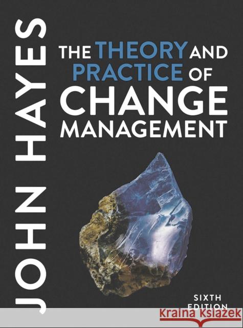 The Theory and Practice of Change Management John Hayes 9781352012538