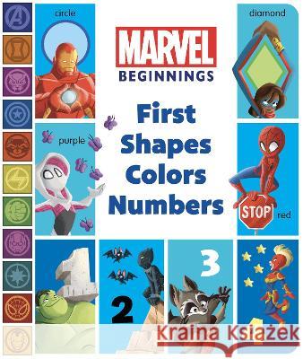 Marvel Beginnings First Shapes, Colors, Numbers Sheila Sweeny Higginson Marvel Press Artist                      Jay Fosgitt 9781368090933 Marvel Press