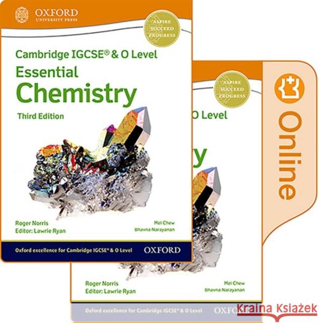 Cambridge Igcse and O Level Essential Chemistry Print and Enhanced: Online Student Book 3rd Edition Set Ryan 9781382006118