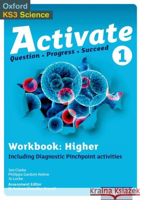Activate 1 Higher Workbook Jon Clarke Philippa Gardom Hulme  9781382030106