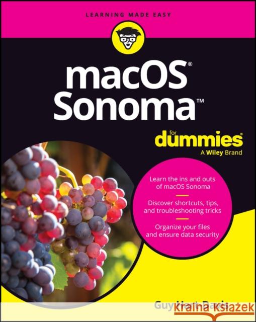 macOS Sonoma For Dummies  9781394219759 